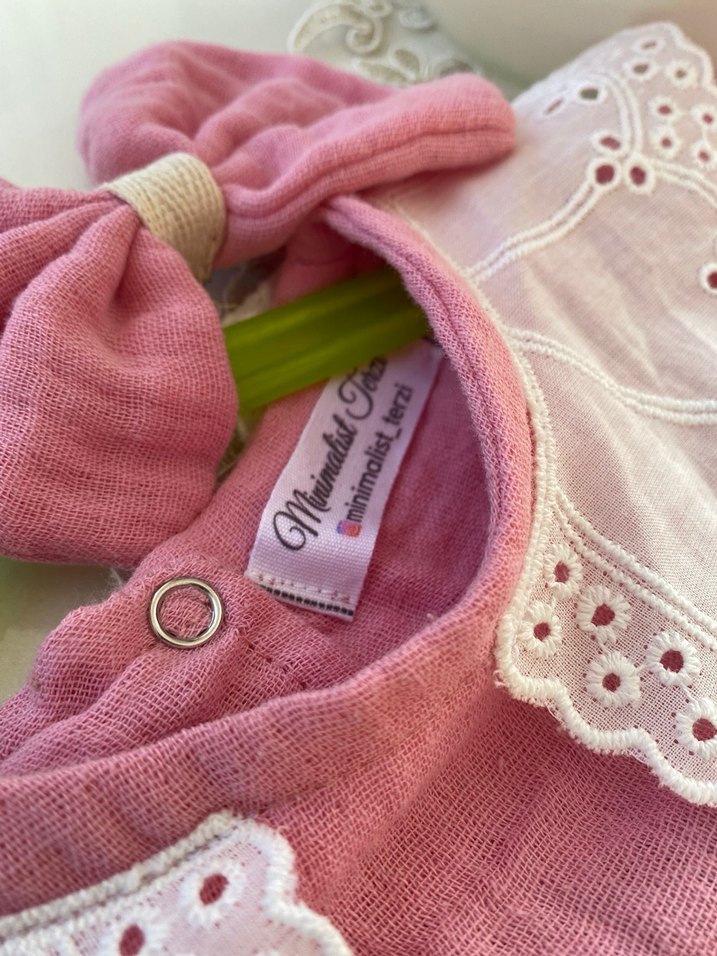 Müslin kız çocuk takım - Görsel 5