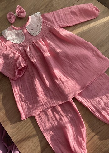 Pembe çocuk takım - Görsel 6