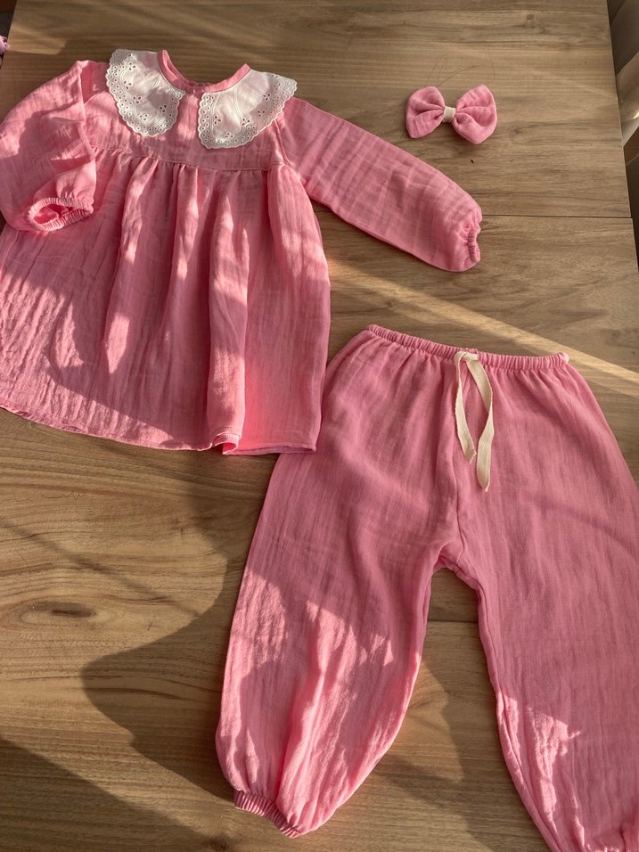 Pembe çocuk takım - Görsel 4