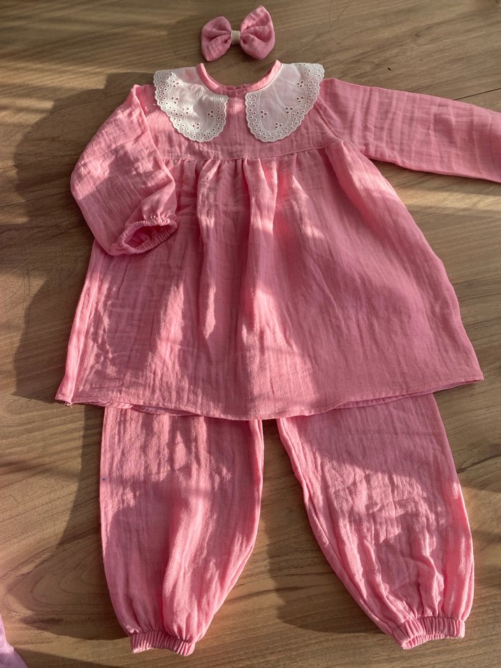 Pembe çocuk takım - Görsel 3