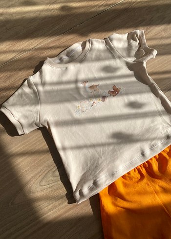 Çocuk keten Pantalon penye tşört - Görsel 8