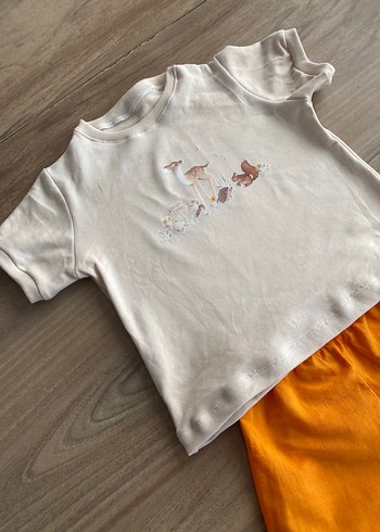 Çocuk keten Pantalon penye tşört - Görsel 5