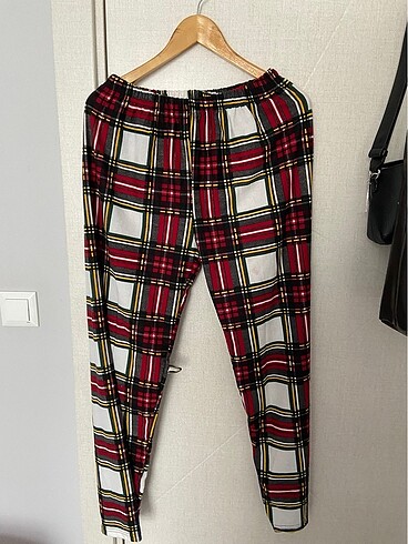 xl Beden Ekose pijama takımı