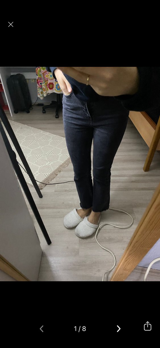 Kadın flare jeans - Görsel 2