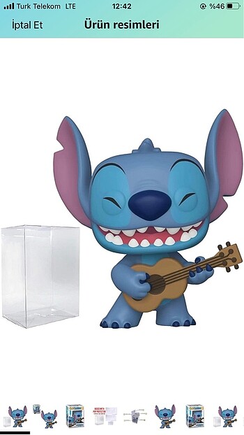 Beden Funko Pop Stitch Disney 1044
