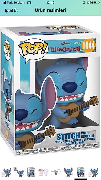 Funko Pop Stitch Disney 1044