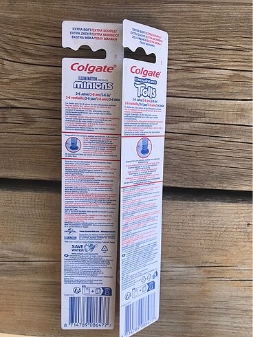 Diğer Colgate 2 adet çocuk diş fırçası