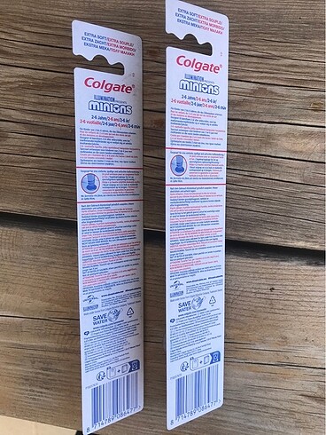 Diğer Colgate 2 adet çocuk diş fırçası