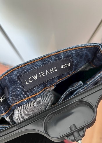 Düğmeli Lacivert Kadın mom jean