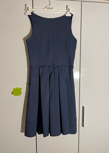 Chima Pilili Kolsuz Midi Elbise - Görsel 6