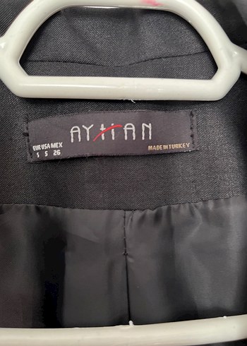 Siyah Kadın Blazer Ceket - Görsel 11