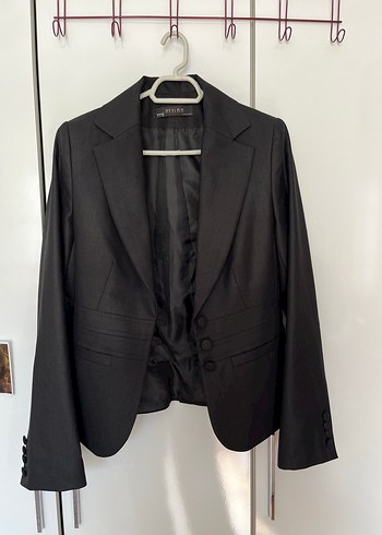 Siyah Kadın Blazer Ceket - Görsel 4