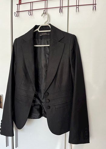Siyah Kadın Blazer Ceket - Görsel 5