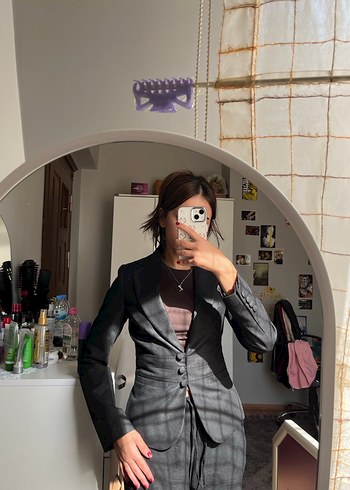 Siyah Kadın Blazer Ceket
