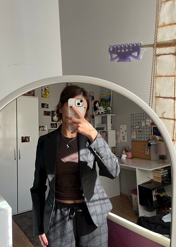 Diğer Siyah Kadın Blazer Ceket