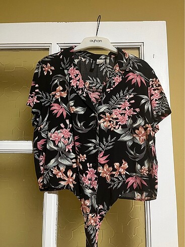 H&M Bağlamalı Gömlek