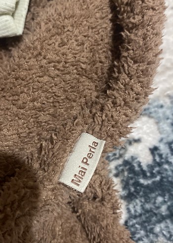 Kahverengi Kürklü Bebek Tulum - Görsel 6