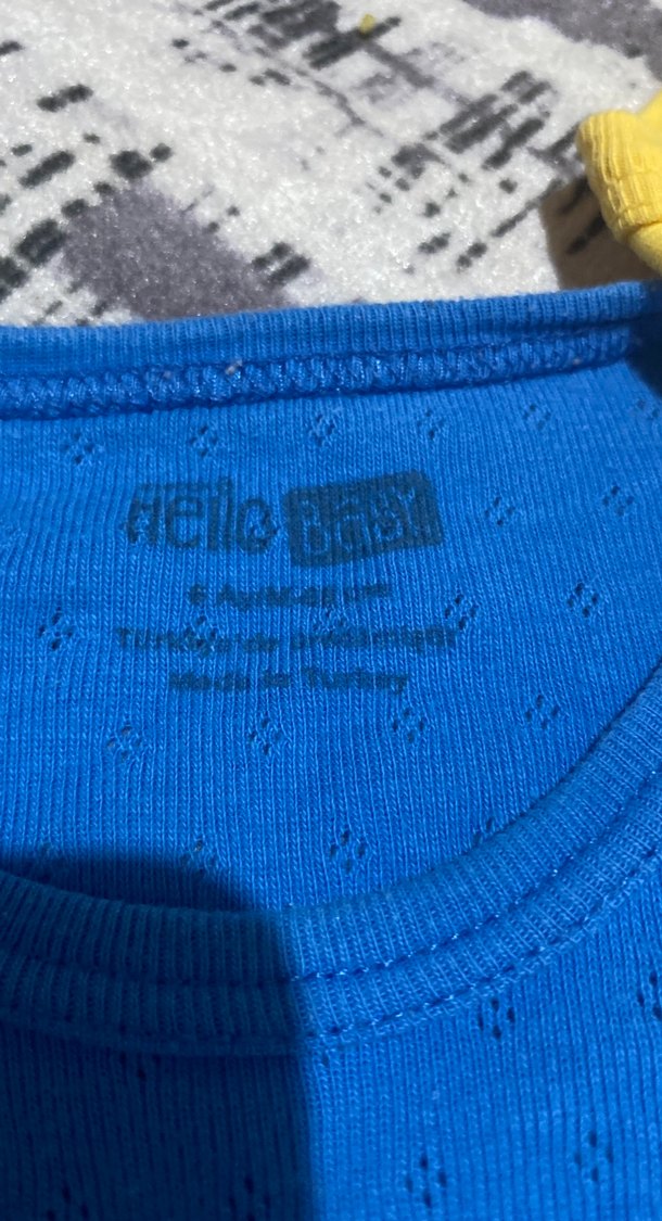 Sarı Kolsuz Pamuk Bebek Body - Görsel 3