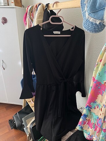Bershka Siyah tulum