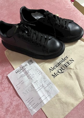 Alexander McQueen Siyah Erkek Spor Ayakkabı - Görsel 2