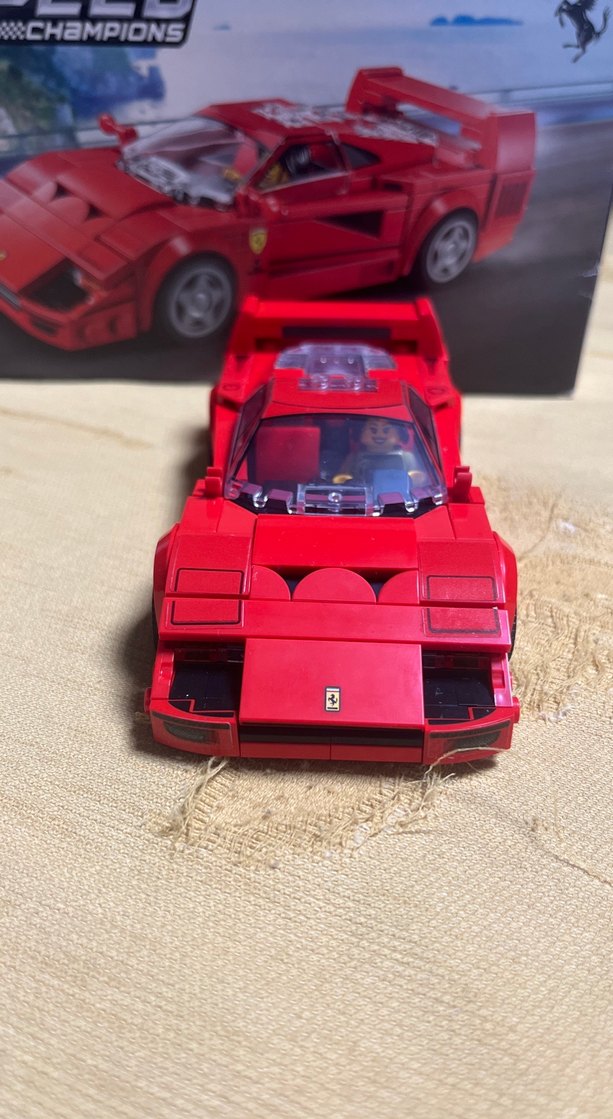 LEGO Speed Champions Kırmızı Ferrari Modeli - Görsel 3