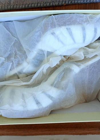 Beyaz  Topuklu Kadın ayakkabı - Görsel 5