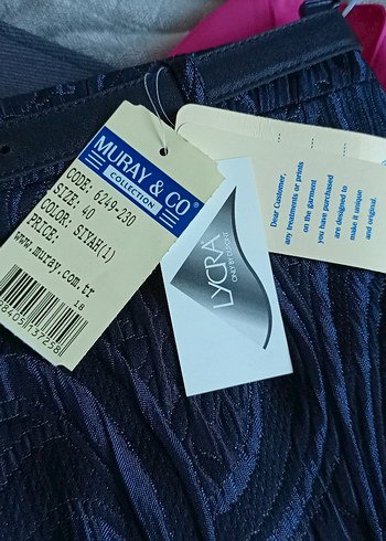 Kemerli Siyah Desenli Midi Kalem Etek - Görsel 5