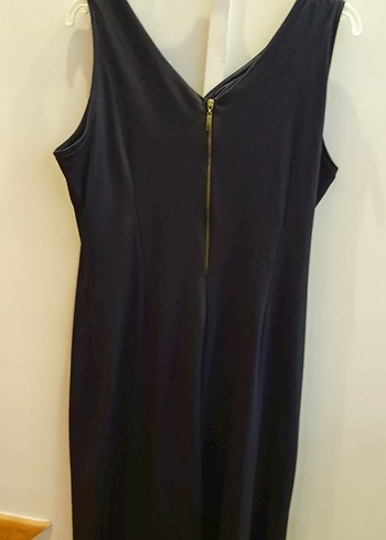 Boncuk İşlemeli V Yakalı Bohem Uzun Abiye Elbise - Görsel 3