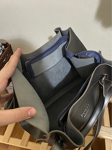 Guess Gri guess çanta