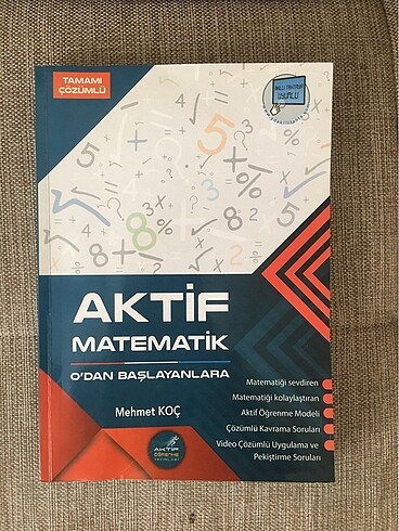 AKTİF MATEMATİK SIFIRDAN BAŞLAYANLARA TAMAMI ÇÖZÜMLÜ