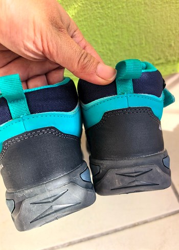 33 Beden mavi Renk Erkek Çocuk Mavi Desenli Spor Bot