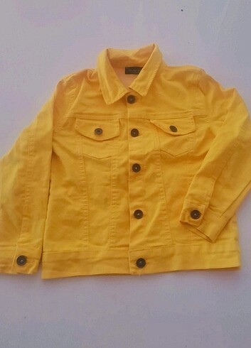 5 Yaş Beden sarı Renk Çocuk ceket