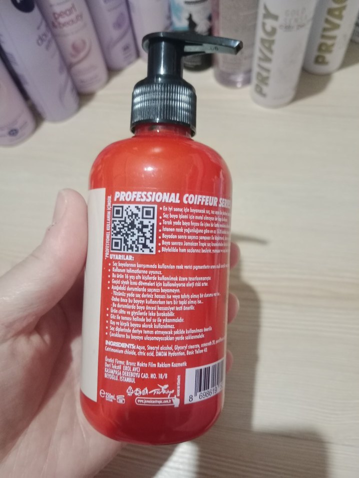 Jamaican Tropic Portakal Saç Boyası - Görsel 2