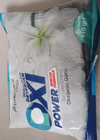 Oxi Power Beyazlar İçin Toz Deterjan 510 gr - Görsel 3