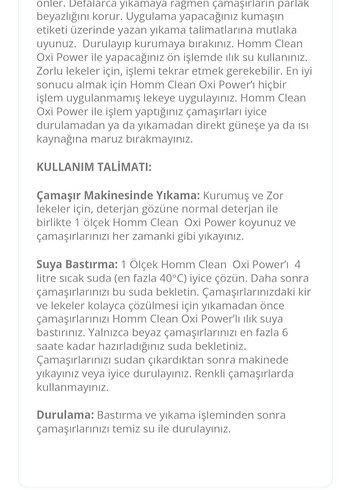 Oksijen Güçlü Mutfak Toz Temizleyici 500 gr - Görsel 6