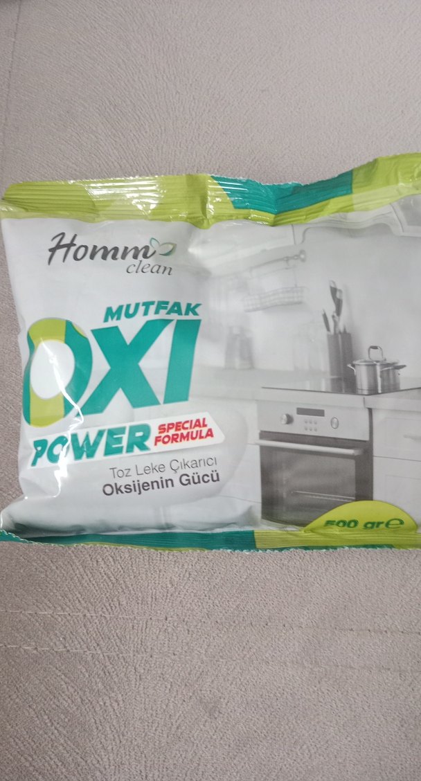 Oksijen Güçlü Mutfak Toz Temizleyici 500 gr - Görsel 3