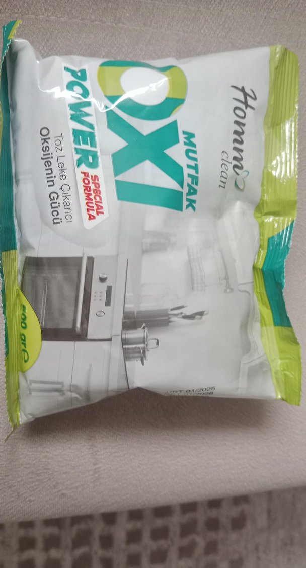 Oksijen Güçlü Mutfak Toz Temizleyici 500 gr - Görsel 2