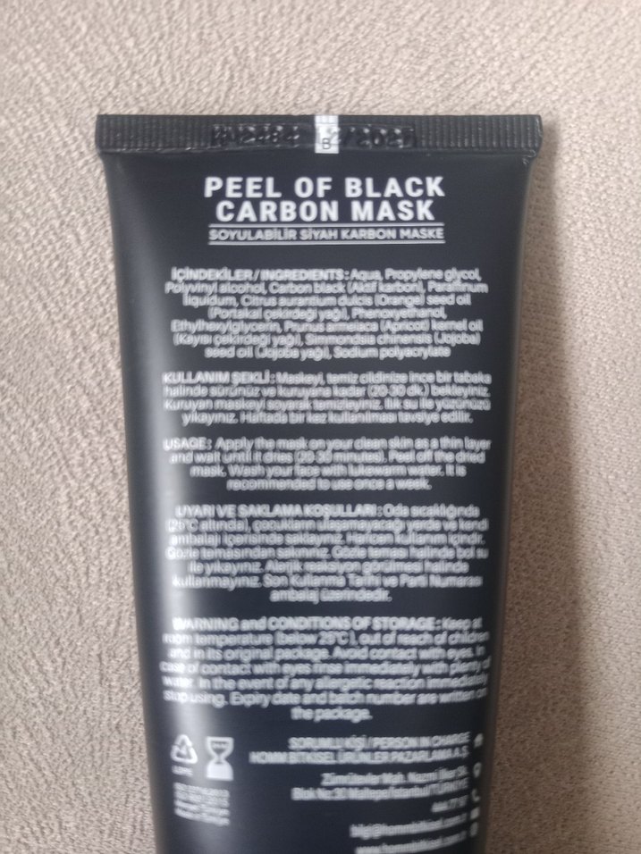 Hommy Life Karbon Maskesi 100 ml - Görsel 3