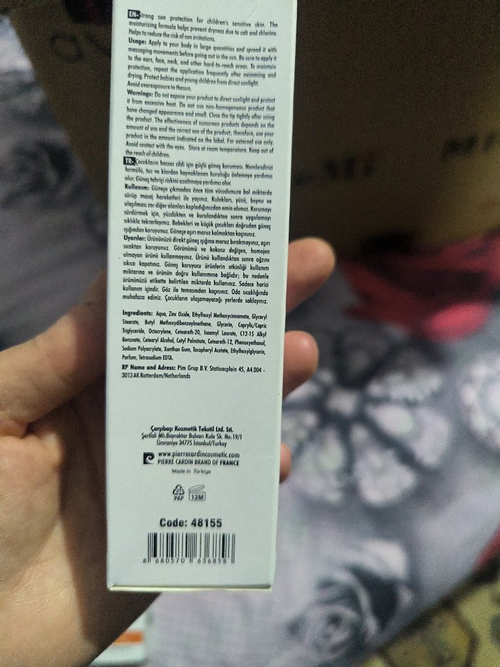 Pierre Cardin Çocuklar İçin SPF 50+ Güneş Kremi - Görsel 3