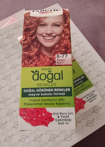 Palette Kalıcı Doğal Tarcın Bakır Saç Boyası 8-77 - Görsel 2