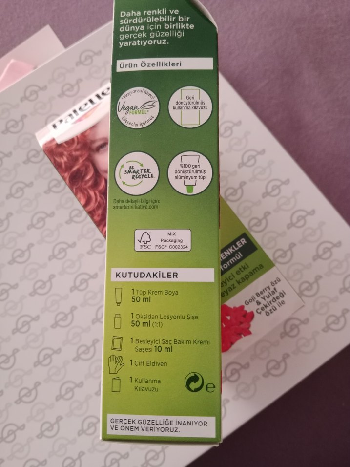 Palette Kalıcı Doğal Tarcın Bakır Saç Boyası 8-77 - Görsel 4