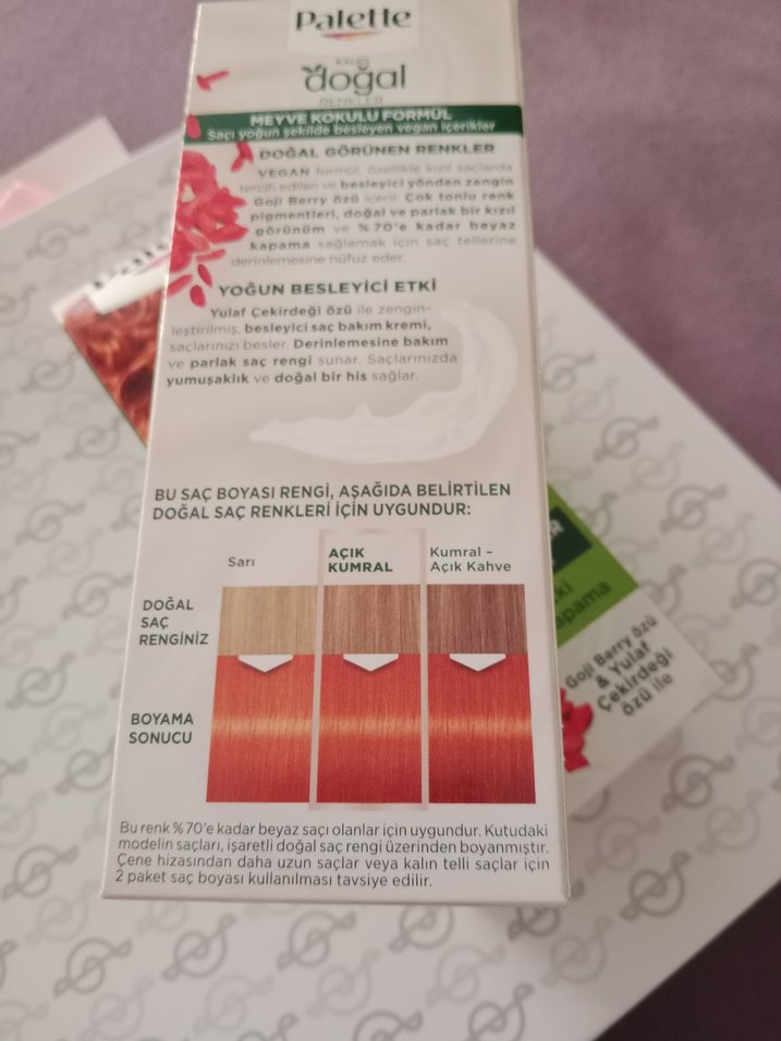 Palette Kalıcı Doğal Tarcın Bakır Saç Boyası 8-77 - Görsel 5