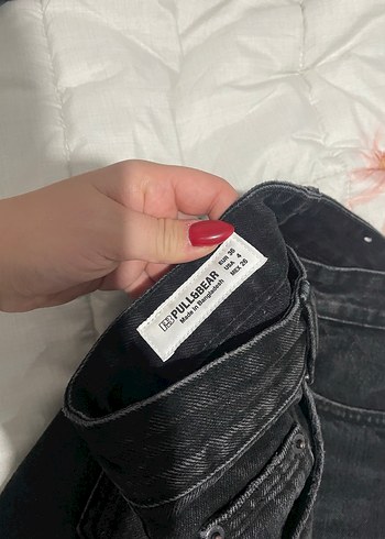 Geniş Paça Yüksek Bel Siyah Jean hiç giymedim hediye geldi - Görsel 4