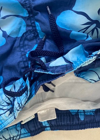 Mavi Batik Desenli Erkek Mayo - Görsel 3