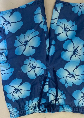 Mavi Batik Desenli Erkek Mayo - Görsel 2