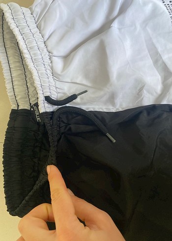 Beyaz Rahat Kesim eşofman - Görsel 2