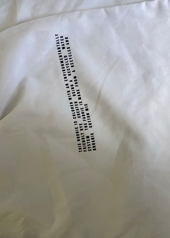 Beyaz Rahat Kesim eşofman - Görsel 3