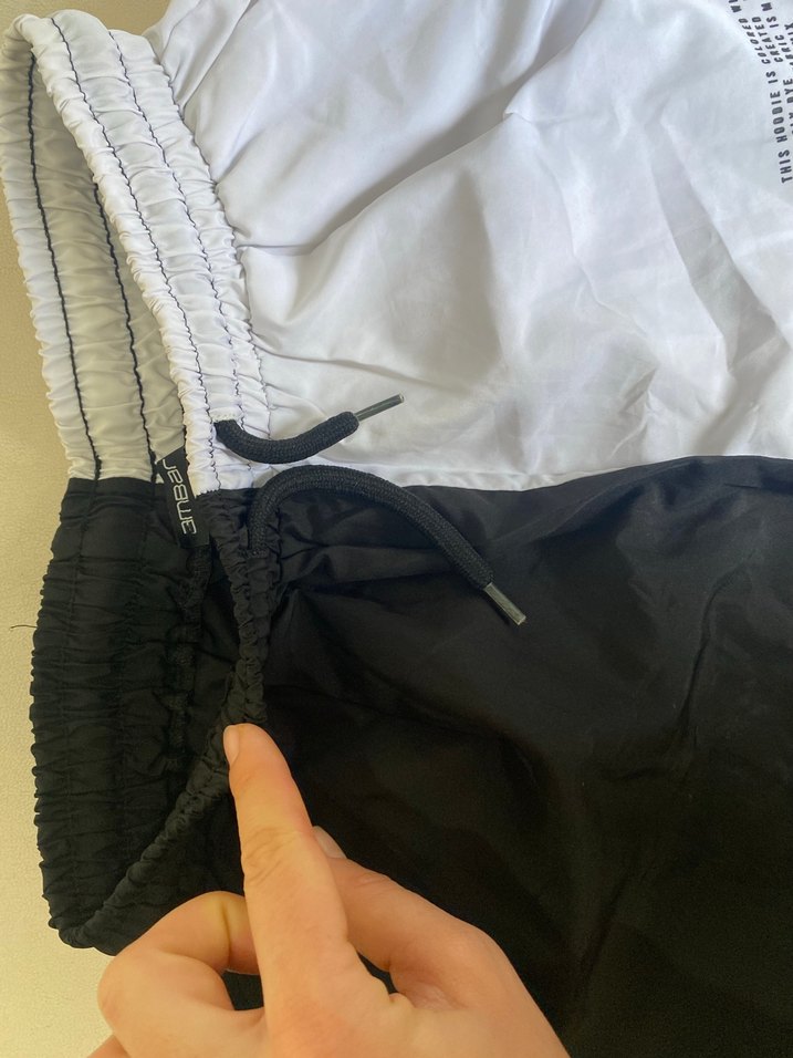 Beyaz Rahat Kesim eşofman - Görsel 2