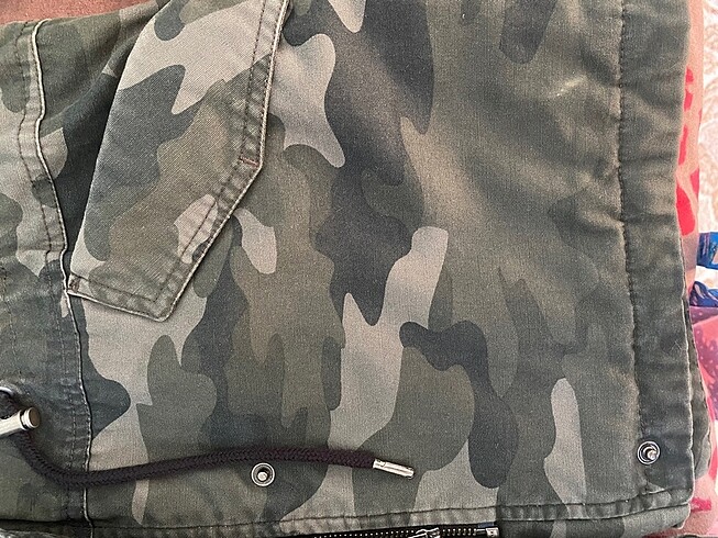 Mavi askeri mont - Görsel 5