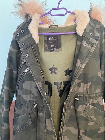 Mavi askeri mont - Görsel 9